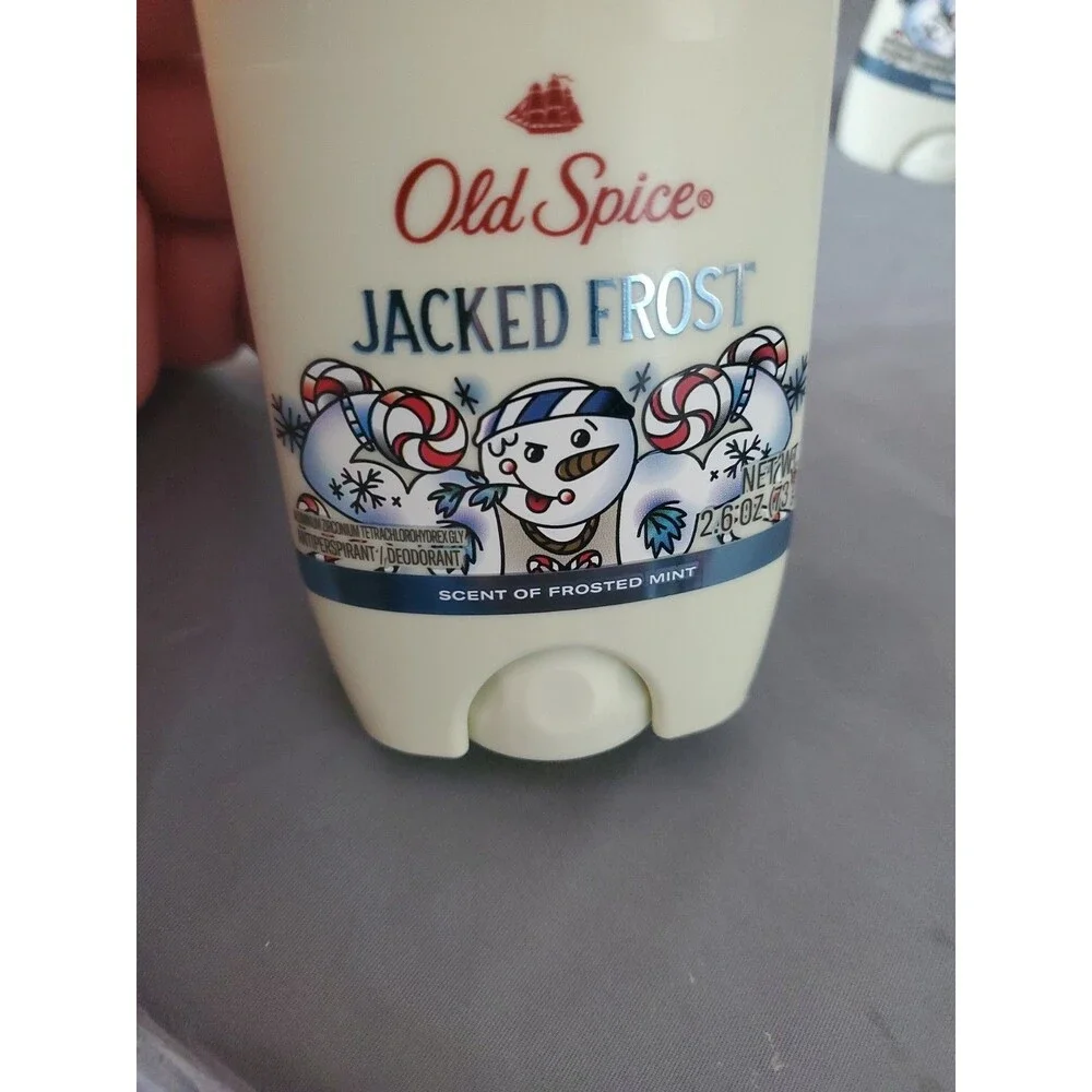 3 Pk Old Spice Limited Edition Jack Frost Solid Deodorant 2.6oz Ea Exp: 5/27
